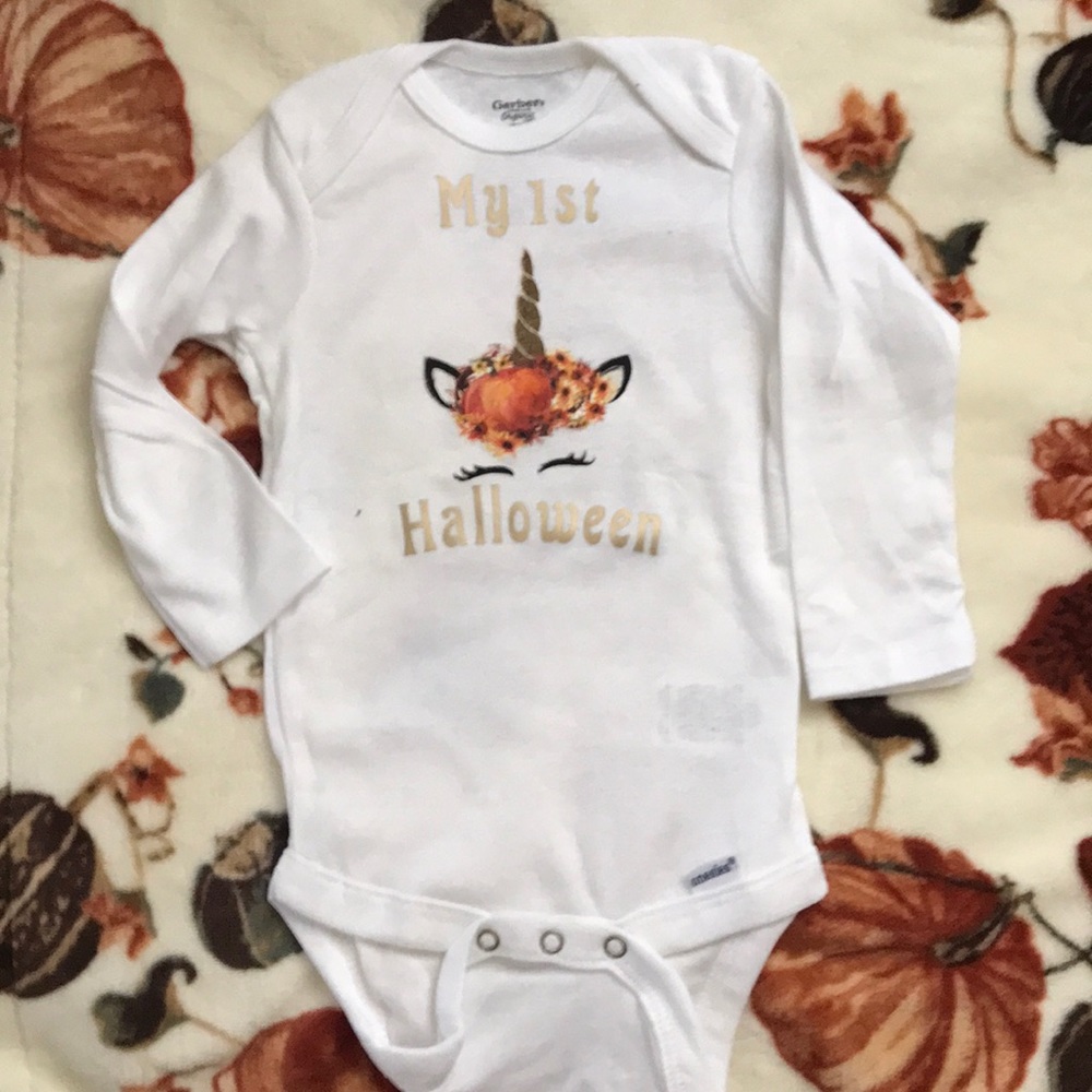 6-9 my first Halloween onesie
